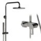 Rain Shower Head With Handheld Spray Faucet Rain Shower System