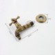 Bathroom Faucet with Antique Brushed Finish in Bronze