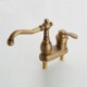 4 Inch Antique Brass Centerset Bathroom Faucet with Single Handle Mixer Tap