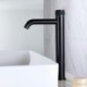 Bathroom Countertop Mixer Tap Brass Basin Faucet Creative Push Button Switch Design (Tall)