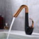 Optional Swan Brass Basin Faucet Single Lever Countertop Tap 4 Colors