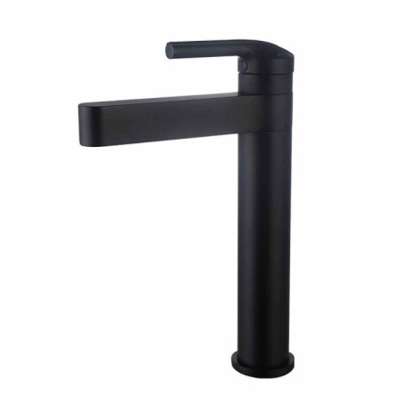 Black Rotatable Single Lever Mixer Faucet Brass Basin Mixer Tap