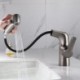 Single Hole Bathroom Faucet With Pull Out Sprayer