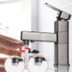 Fixed Basin Faucet 3 Modes Rotating Bathroom Basin Faucet For Gargle