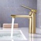 Bathroom Sink Washbasin Faucet with Single Handle and Single Hole