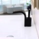 Solid Brass Waterfall Bathroom Sink Tap with Curved Faucet