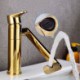 Modern Golden Sink Tap with Swivel Basin Faucet