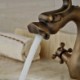 Single Hole Antique Dragon Face Basin Faucet Brass Bathroom Sink Mixer Tap