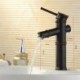 Classical Bamboo Sink Tap Deck Mount Basin Faucet