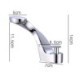 Chrome/Nichel Brushed/Black Modern Bathroom Sink Faucet Special Spiral Design Basin Tap