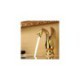 Bathroom Sink Faucet Centerset in Gold Swan (Ti-PVD Finish)