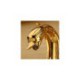 Bathroom Sink Faucet Centerset in Gold Swan (Ti-PVD Finish)