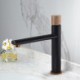 Brushed Gold/Black+Rose Gold/Black/Nickel Brushed Modern Brass Basin Faucet Countertop Tap Options