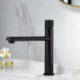 Brushed Gold/Black+Rose Gold/Black/Nickel Brushed Modern Brass Basin Faucet Countertop Tap Options