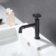 Industrial Style Cold Water Faucet Black Single Lever Tap Basin Faucet