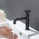 Industrial Style Cold Water Faucet Black Single Lever Tap Basin Faucet