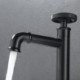 Industrial Style Cold Water Faucet Black Single Lever Tap Basin Faucet