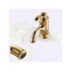 Single Handle Gold Finish Bathroom Faucets