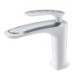 Chrome/Chrome+White/ORB Color Modern Basin Mixer Tap Bathroom Countertop Faucet