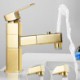 Fixed Basin Faucet 3 Modes Rotating Bathroom Basin Faucet For Gargle