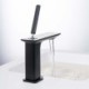 Modern Minimalist Countertop Faucet with Brass Single Lever (Short)