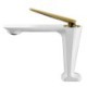 Chrome / Black / White / ORB / Gold / Rose Gold Optional Modern Brass Basin Faucet (short)