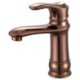 5 Colors Optional Brass Basin Mixer Tap European Style Single Lever Countertop Faucet