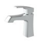 Brass Square Bathroom Faucet with Modern Basin Mixer Tap