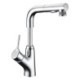 Pull-Out Liftable Chrome Basin Mixer Tap Bathroom Faucet