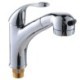 Modern Chrome Kitchen Spray Faucet with Pull Out Sprayer