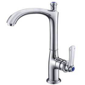 Modern Simple Bathroom Sink Tap with Swivel Basin Faucet