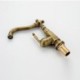 Single Hole Single Handle Antique Brushed Finish Brass Sink Faucet