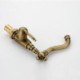 Single Hole Single Handle Antique Brushed Finish Brass Sink Faucet