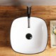 White Basin Modern Square Vessel Sink Special (without Faucet)