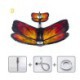 Bathroom Kids Countertop Waterfall Sink Tap Butterfly Sink and Faucet Set