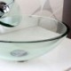 Tempered Glass Sink in the Shape of a Heart