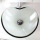 Tempered Glass Sink in the Shape of a Heart