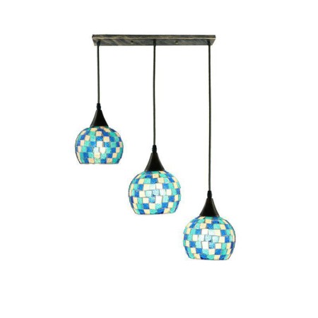 Decorative Cluster Lamp Living Room Kitchen Lattice Colorful Shell Pendant Light