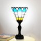 Colored Glass European Table Lamp For Living Room Dining Room