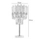 For Bedroom, Modern Bedside Crystal Table Lamp With Marble Base