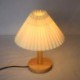 Vintage Nightstand Reading Lamp For Bedroom Living Room Office Modern Bedside Lamp Wood Texture