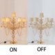 For Bedroom, Elegant Modern Crystal Chandelier Nightstand Table Lamp