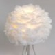 Feather Table Lamp Desk Decorative Lighting