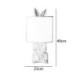 Bedroom Study Reading Desk Lamp White Masked Rabbit Table Lamp