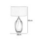 American Style Desk Lamp Living Room Bedroom Crystal Colored Glaze Table Lamp