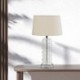 Fabric Lamphade Desk Lamp Bedroom Study Creative Crystal Table Lamp