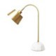 Iron Table Lamp with Marble Base Desk Lamp Study Bedroom Reading Lamp