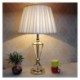 Fabric Lamphade Desk Lamp Bedroom Study American Style Glass Table Lamp