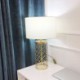 Creative Decoration Desk Lamp Study Bedroom Hollow Out Golden Table Lamp