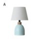 Contemporary Reading Lamp Study Room Living Room Minimalist Macaron Ceramic Table Lamp